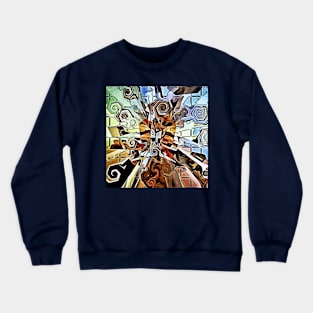 Abstract Dimensions Crewneck Sweatshirt